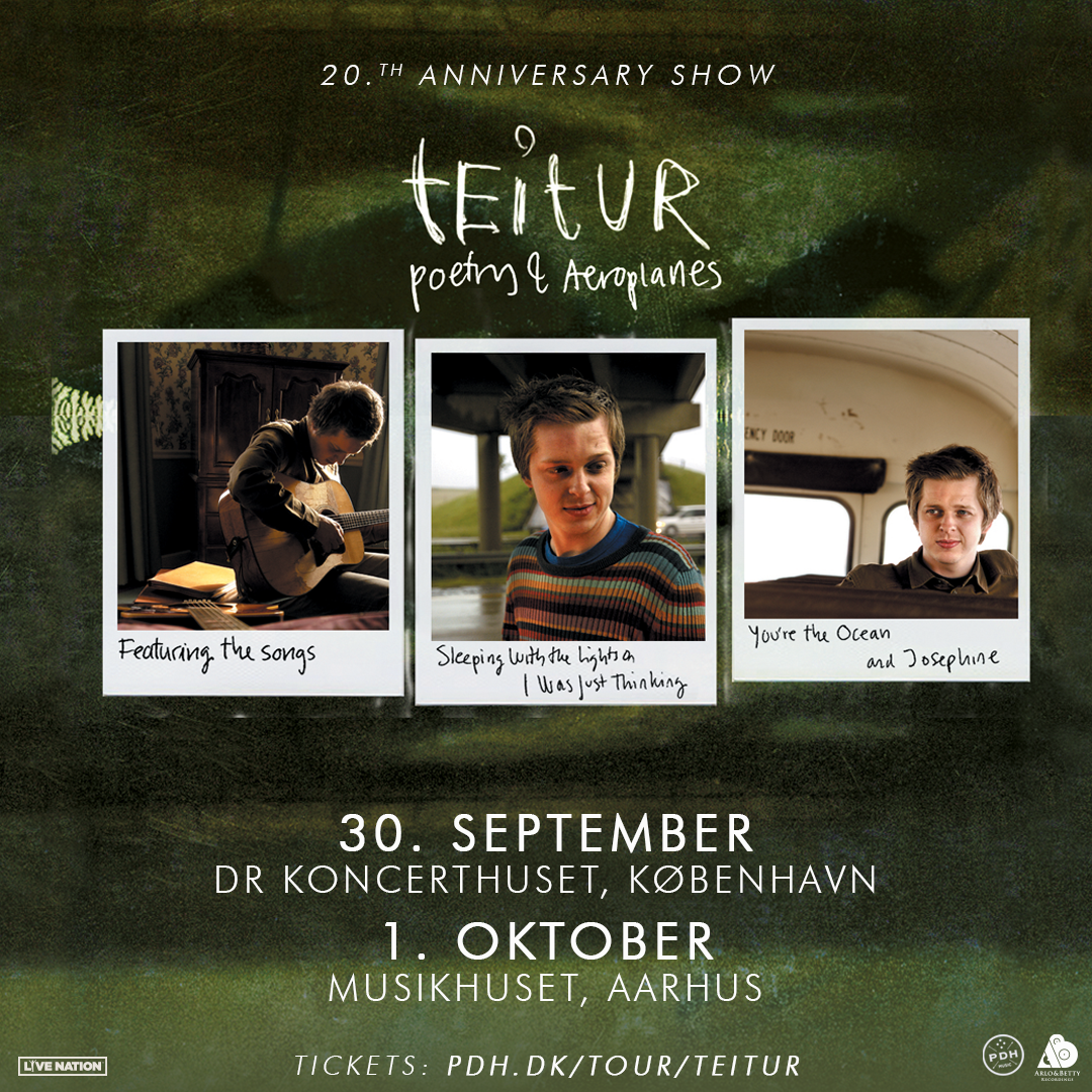 Featured image for ““Poetry & Aeroplanes” Anniversary Concerts, first two announced in Denmark”